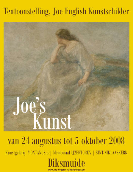 Affiche tentoonstelling Joe English